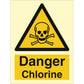 Sign IMO Danger Chlorine 107050 - Sikkerhedsgiganten