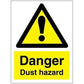 Sign IMO Danger Dust hazard 107119 - Sikkerhedsgiganten