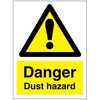 Sign IMO Danger Dust hazard 107119 - Sikkerhedsgiganten