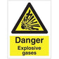 Sign IMO Danger Explosive gasses 107024 - Sikkerhedsgiganten
