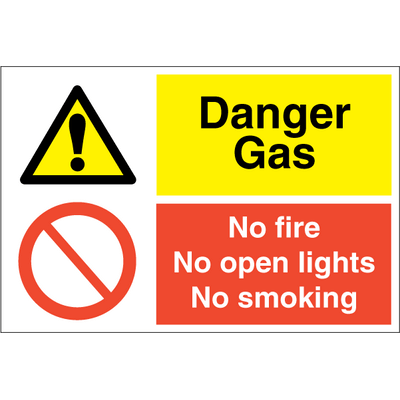 Sign IMO Danger Gas 120025 - Sikkerhedsgiganten