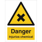 Sign IMO Danger Injurios chemicals 107015 - Sikkerhedsgiganten