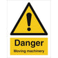 Sign IMO Danger moving machinery 107123 - Sikkerhedsgiganten