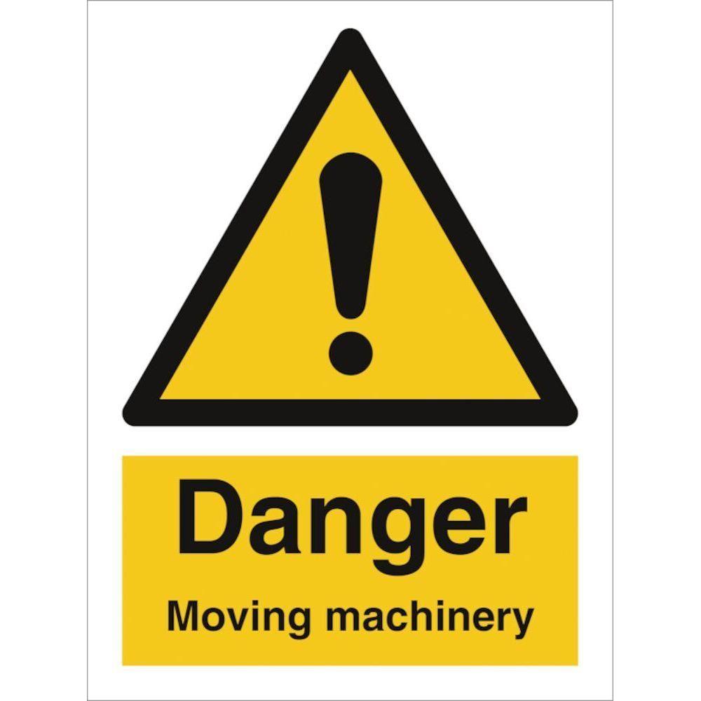Sign IMO Danger moving machinery 107123 - Sikkerhedsgiganten
