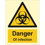 Sign IMO Danger of infection 107100 - Sikkerhedsgiganten