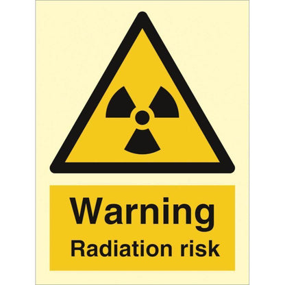 Sign IMO Danger radiation risk 107080 - Sikkerhedsgiganten