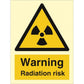 Sign IMO Danger radiation risk 107080 - Sikkerhedsgiganten