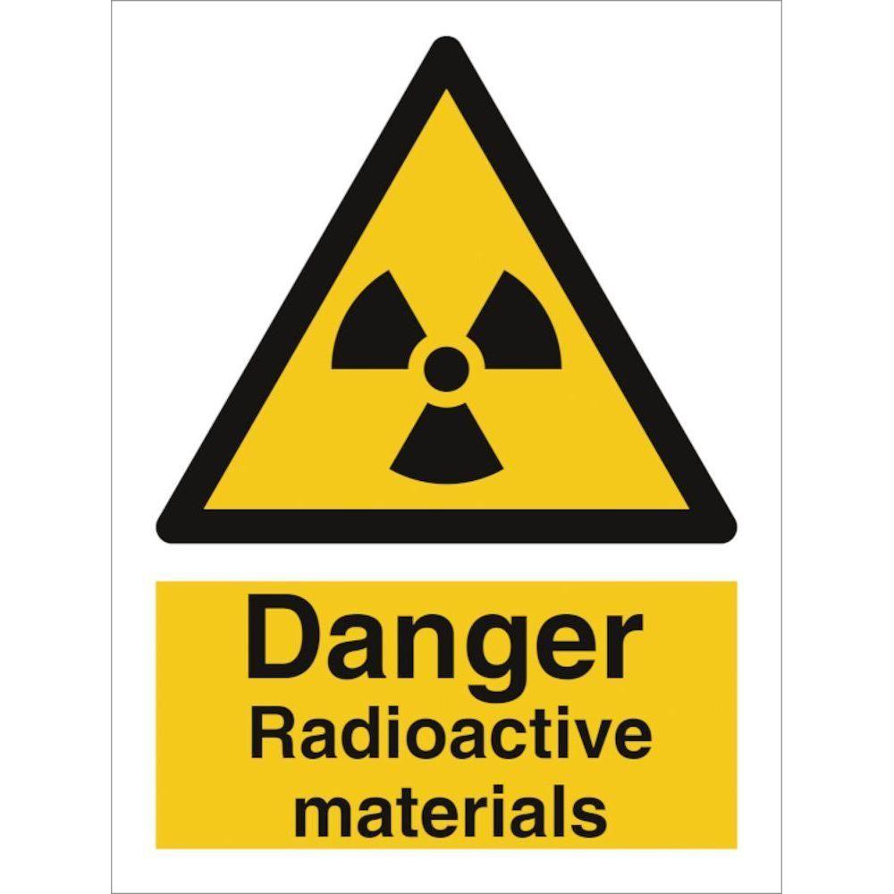 Sign IMO Danger radioactive materials 107010 - Sikkerhedsgiganten