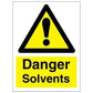 Sign IMO Danger solvents 107122 - Sikkerhedsgiganten