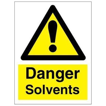 Sign IMO Danger solvents 107122 - Sikkerhedsgiganten