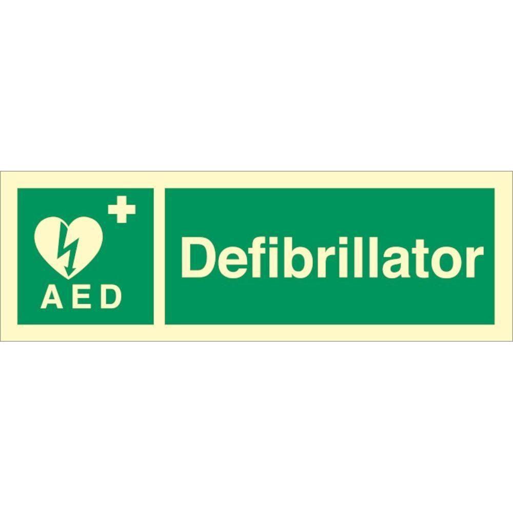 Sign IMO Defibrillator 102028 - Sikkerhedsgiganten
