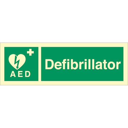 Sign IMO Defibrillator 102028 - Sikkerhedsgiganten