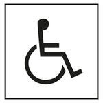 Sign IMO Disabled symbol - Sikkerhedsgiganten