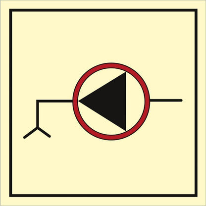 Sign IMO Emergency bilge pump 104283 - Sikkerhedsgiganten