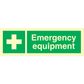 Sign IMO Emergency equipment 102002 - Sikkerhedsgiganten