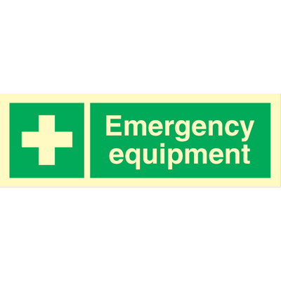 Sign IMO Emergency equipment 102002 - Sikkerhedsgiganten