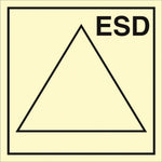 Sign IMO Emergency stop system ESD 104214 - Sikkerhedsgiganten
