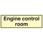 Sign IMO Engine control room - Sikkerhedsgiganten