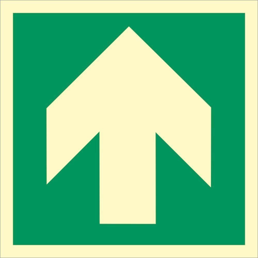 Sign IMO Escape direction (90°) 103031 - Sikkerhedsgiganten