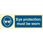 Sign IMO Eye protection must 106231 - Sikkerhedsgiganten
