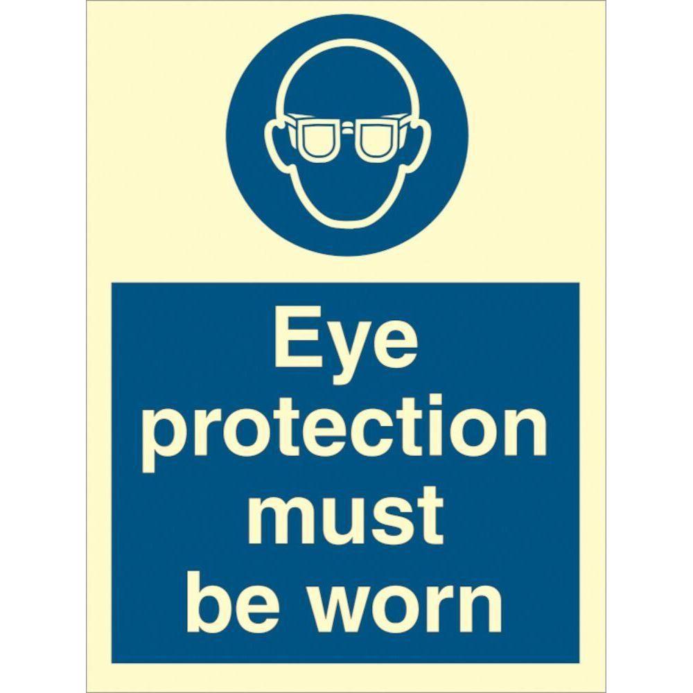 Sign IMO Eye protection must be worn 106021 - Sikkerhedsgiganten