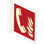 Sign IMO faneskilt Fire phone - Sikkerhedsgiganten
