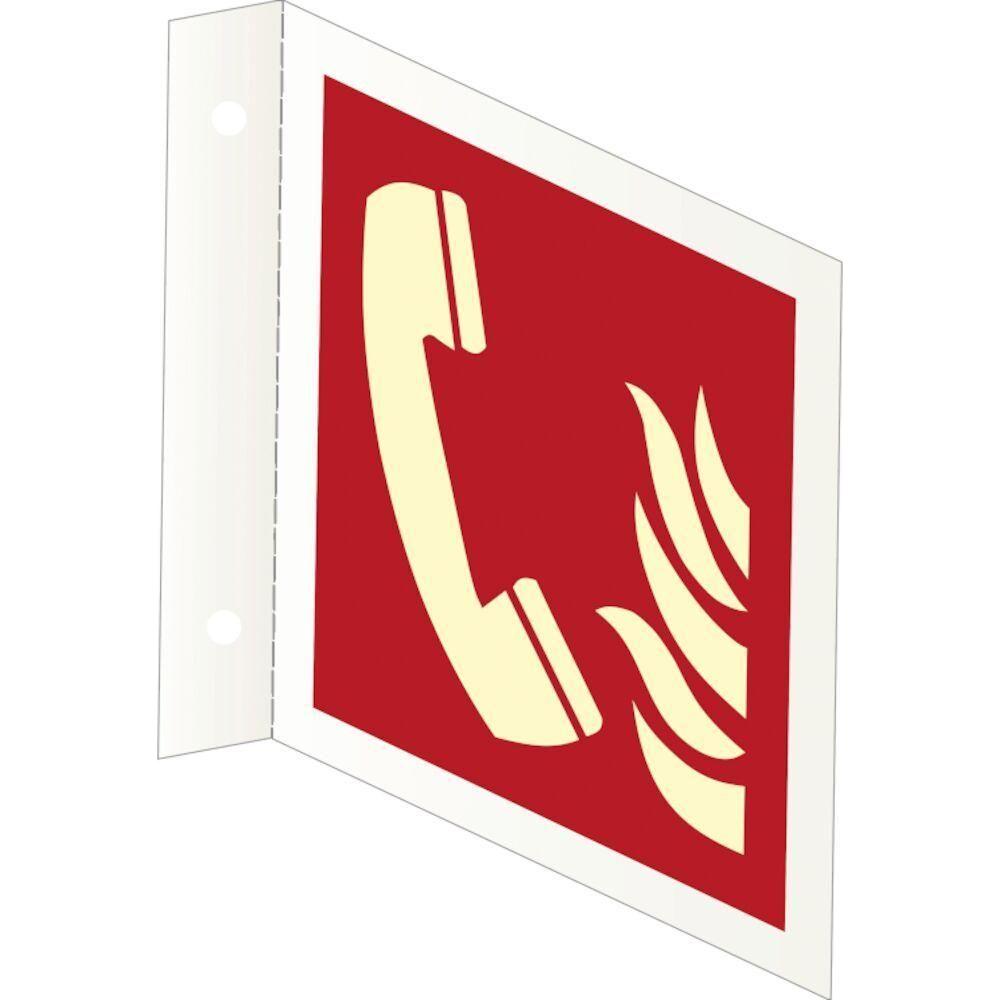 Sign IMO faneskilt Fire phone - Sikkerhedsgiganten