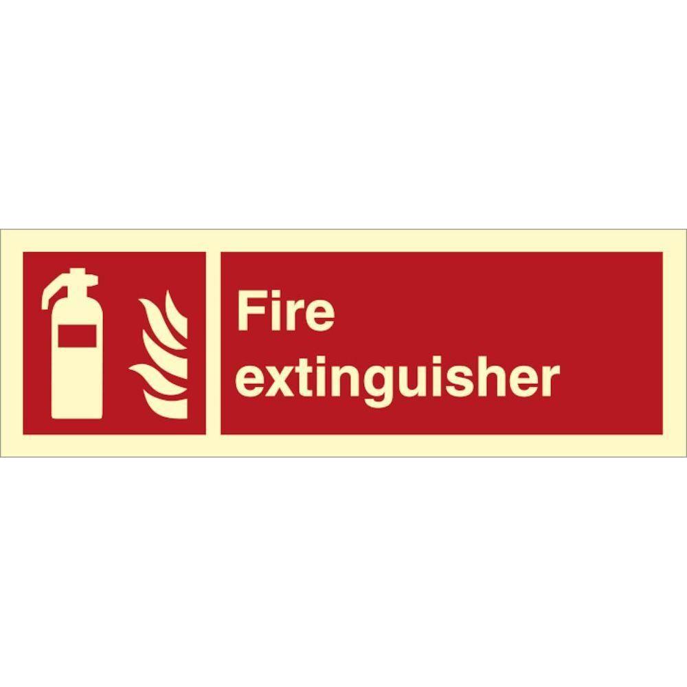 Sign IMO Fire exinguisher 105025 - Sikkerhedsgiganten