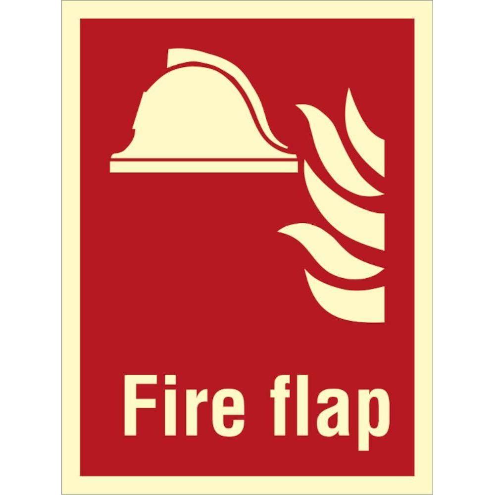 Sign IMO Fire flap 105020 - Sikkerhedsgiganten