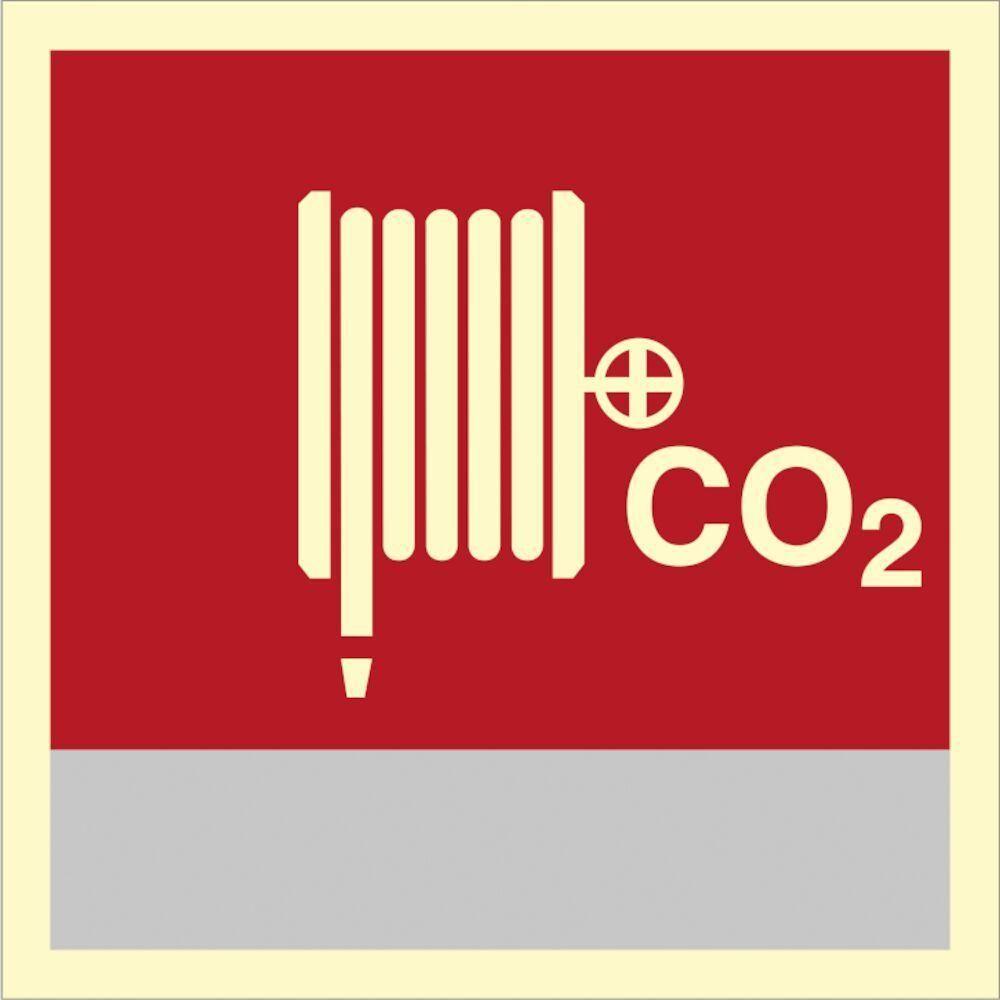 Sign IMO Fire hose and nozzle CO2 104123 - Sikkerhedsgiganten