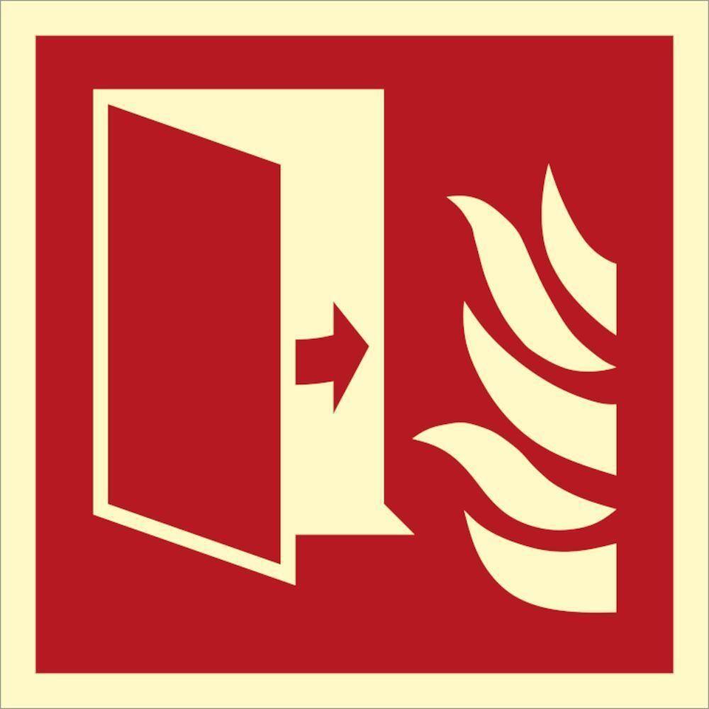 Sign IMO Fire protection door 105121 - Sikkerhedsgiganten