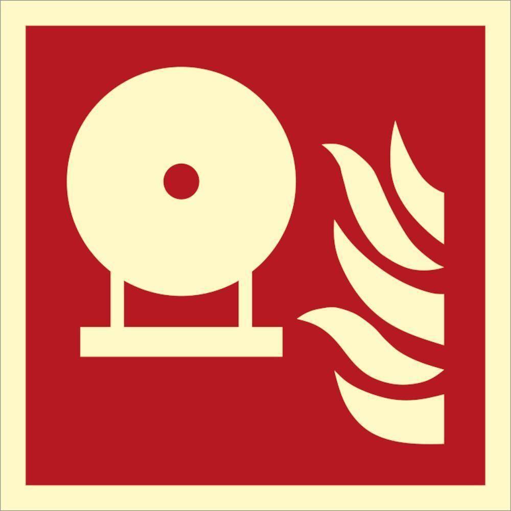 Sign IMO Fixed fire extinguisher bottle 105127 - Sikkerhedsgiganten