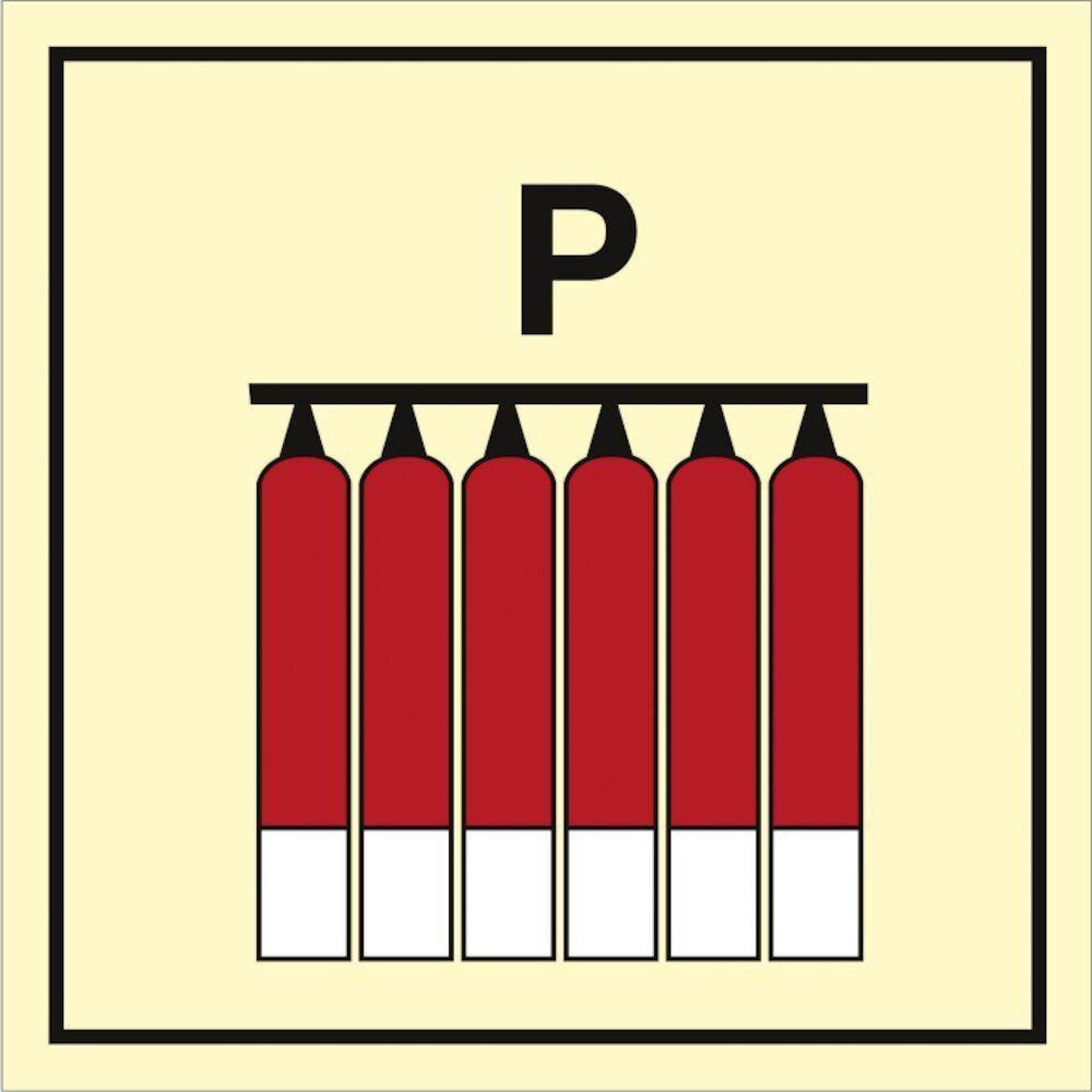 Sign IMO Fixed powder fire extinguisher battery 104141 - Sikkerhedsgiganten