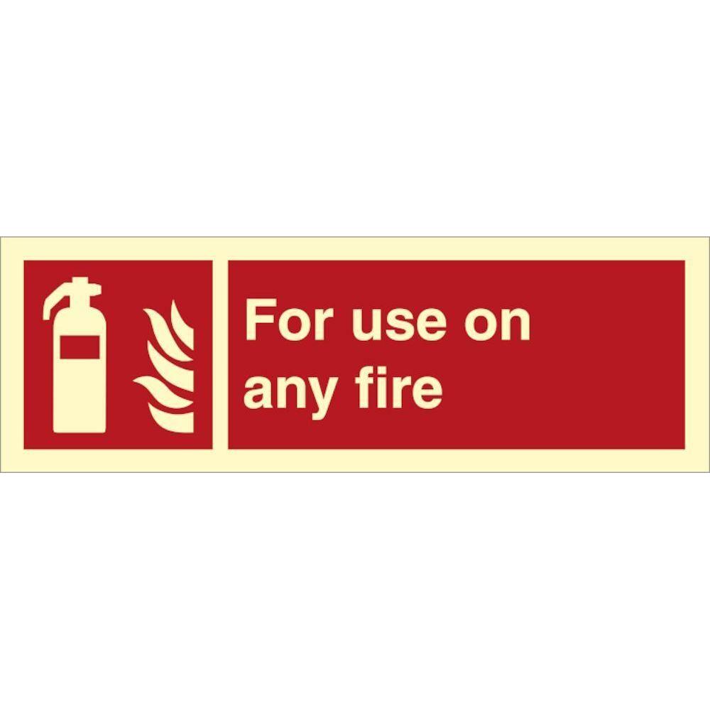 Sign IMO For use on any fire 105026 - Sikkerhedsgiganten
