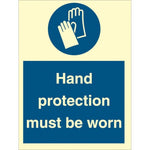 Sign IMO Hand protection must be worn 106025 - Sikkerhedsgiganten