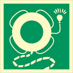 Sign IMO Lifebuoy with line and light - Sikkerhedsgiganten