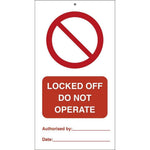 Sign IMO Locked off do not operate - Sikkerhedsgiganten