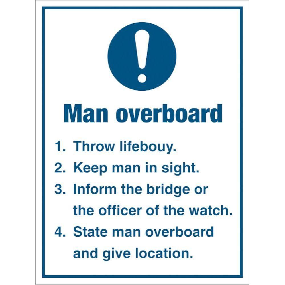 Sign IMO Man overboard - Sikkerhedsgiganten