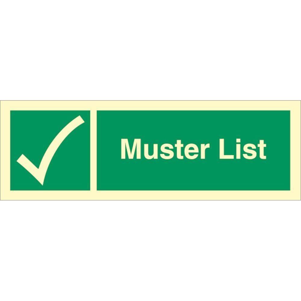 Sign IMO Muster List - Sikkerhedsgiganten