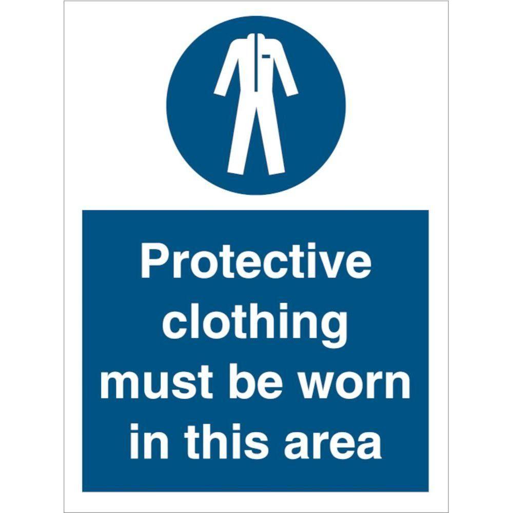 Sign IMO Protective clothing must be worn - Sikkerhedsgiganten