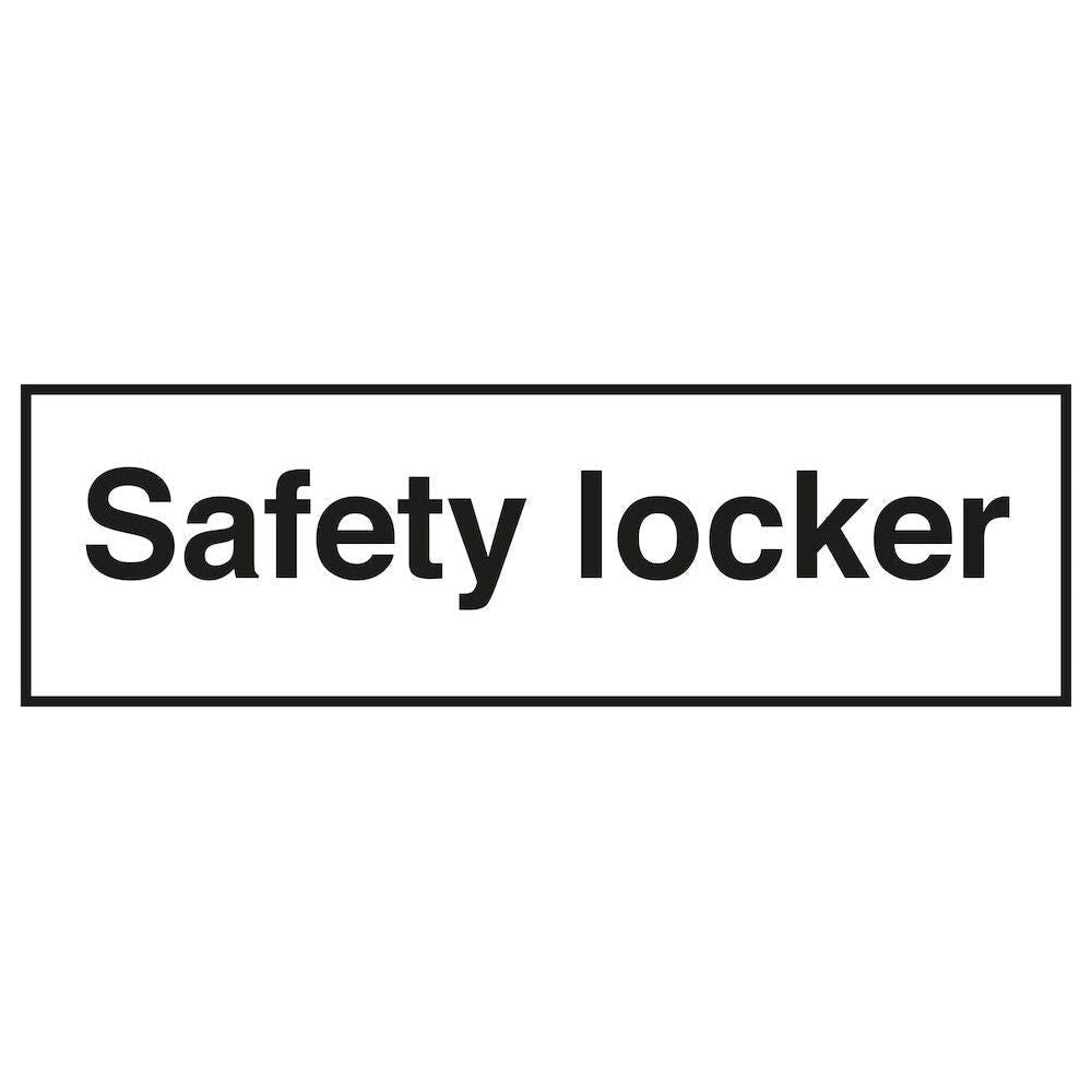 Sign IMO Safety locker - Sikkerhedsgiganten