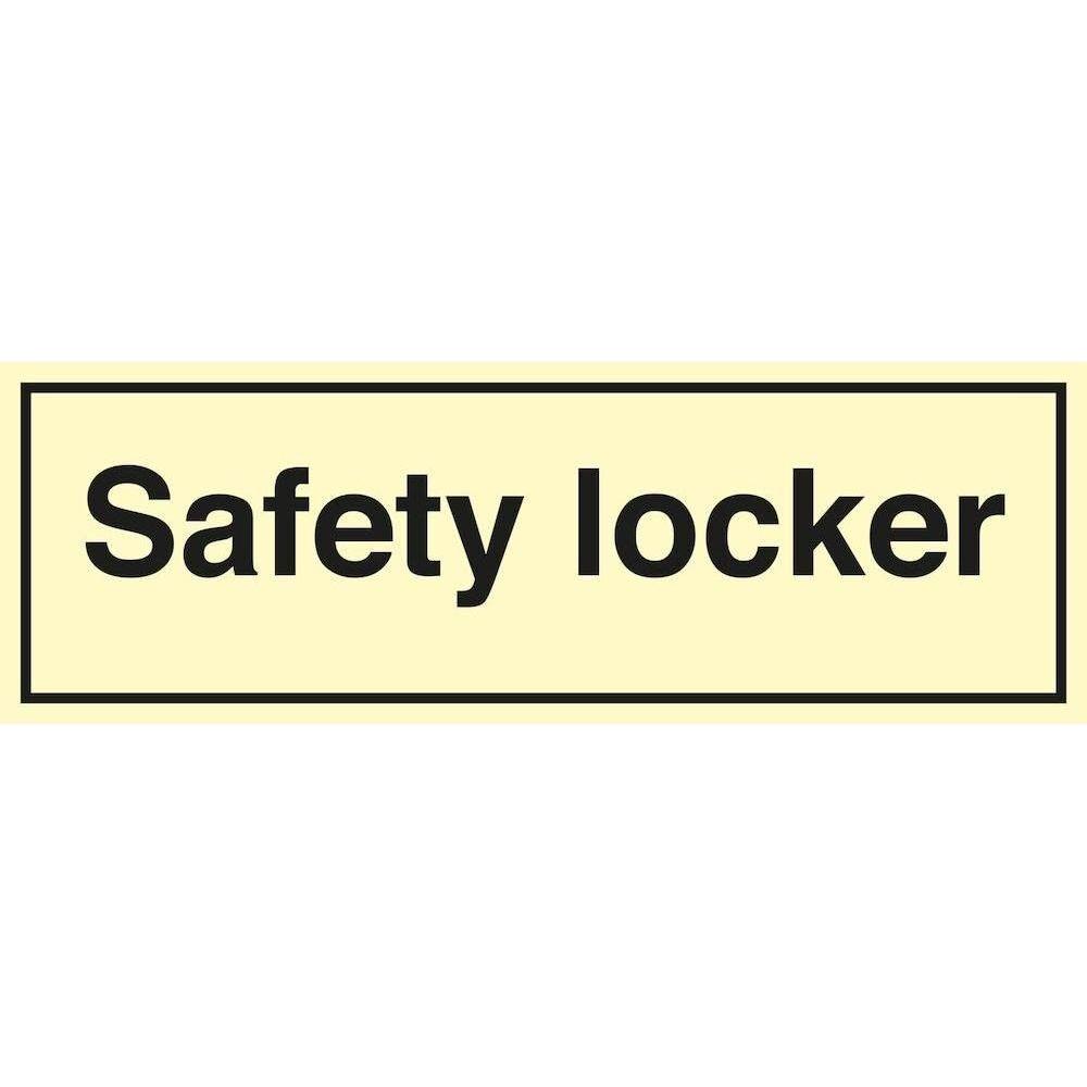 Sign IMO Safety locker - Sikkerhedsgiganten