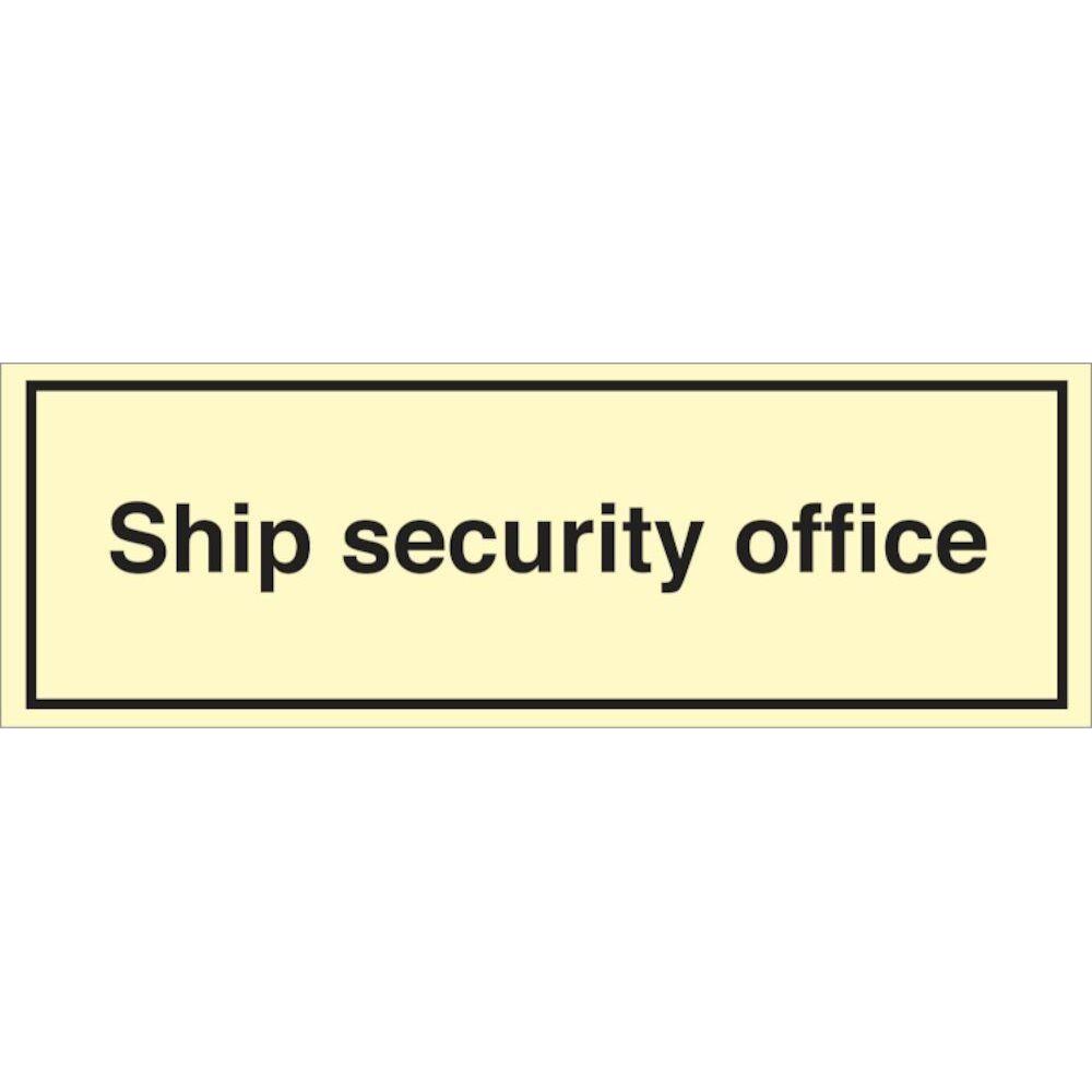 Sign IMO Ship security office - Sikkerhedsgiganten