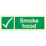 Sign IMO Smoke hood 102012 - Sikkerhedsgiganten