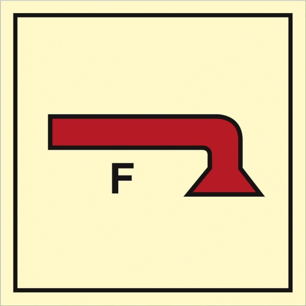 Sign IMO Space protected by foam - Sikkerhedsgiganten
