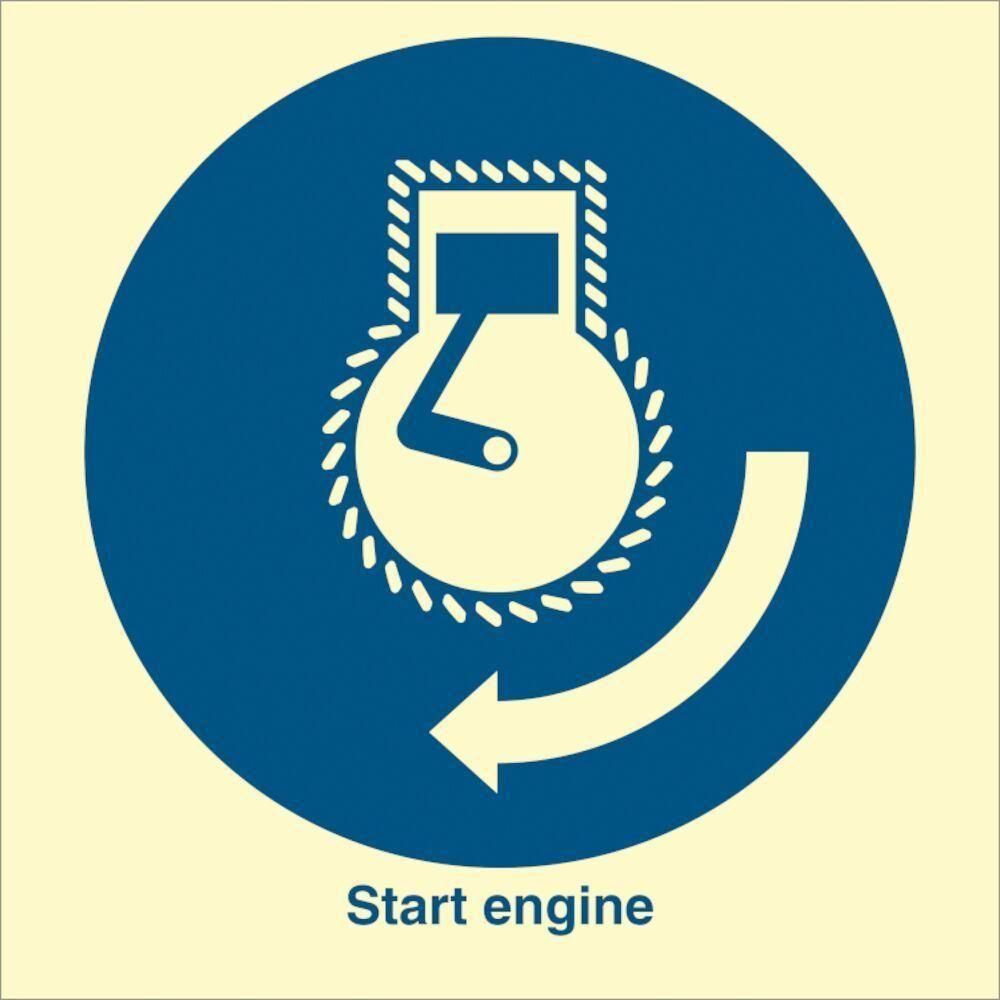 Sign IMO Start engine - Sikkerhedsgiganten