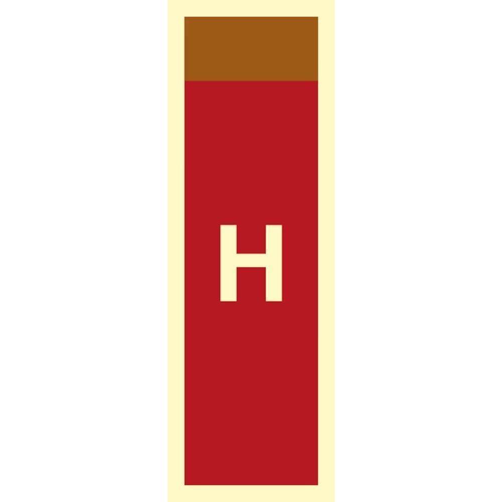 Sign IMO Supplementary sign halon - Sikkerhedsgiganten