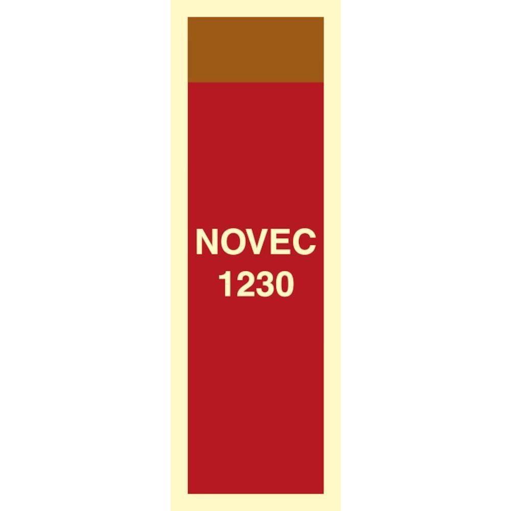 Sign IMO Supplementary sign Novec 1230 - Sikkerhedsgiganten