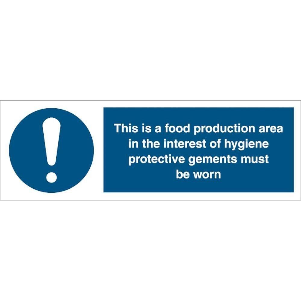 Sign IMO This is food production area.. - Sikkerhedsgiganten