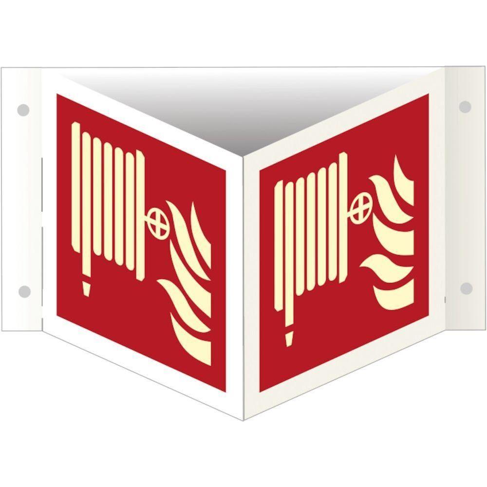 Sign IMO vinkelskilt Fire hose reel - Sikkerhedsgiganten